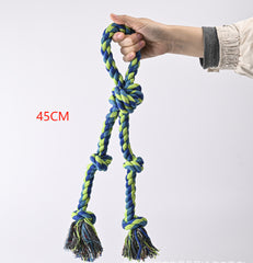 Heavy-Duty Rope Knot Dog Toys For Large Breeds Dental Health Chew And Interactive Tug Of War Play Pet Supplies